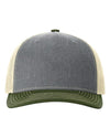 Richardson 112FP - Heather Grey/ Birch/ Army Olive