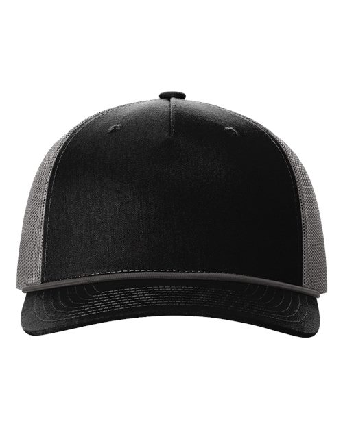 Richardson 112FPR - Black/ Charcoal