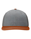 Richardson 312 - Heather Grey/ Charcoal/ Dark Orange