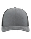 Richardson 112 - Heather Grey/ Black