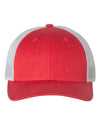 Richardson 115 - Heather Red/ Light Grey