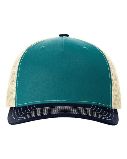 5 Panel Blue Teal Birch Navy