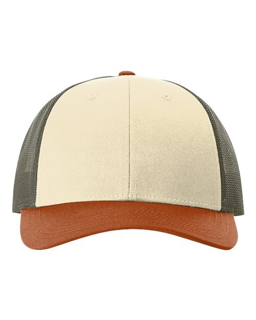 115 Richardson Adjustable Snapback Three Tone Hats