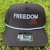 Freedom 1010 embroidered hat Black