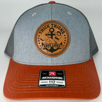 Thick Thighs Save Lives 112 Richardson Patched Hats