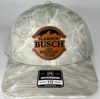 Slammin' Busch And Poundin' Tush 112FP Richardson Patched Hats