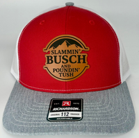 Slammin' Busch And Poundin' Tush 112 Richardson Patched Hats