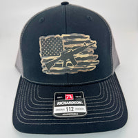 Rifle Flag 112 Richardson Patch Hat