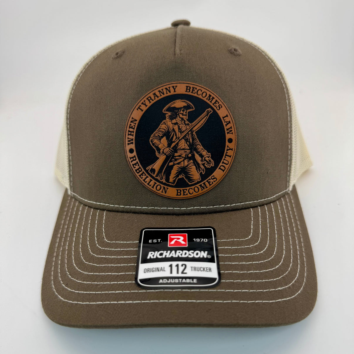 When Tyranny Becomes Law 112FP Richardson Patched Hats