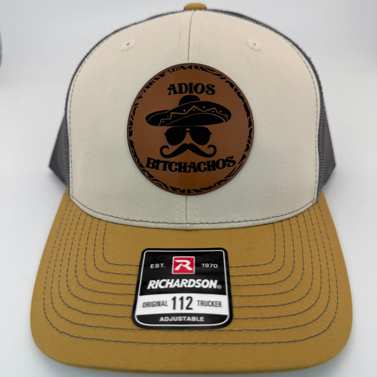 Adios Bchachos 112 Richardson Patched Hats