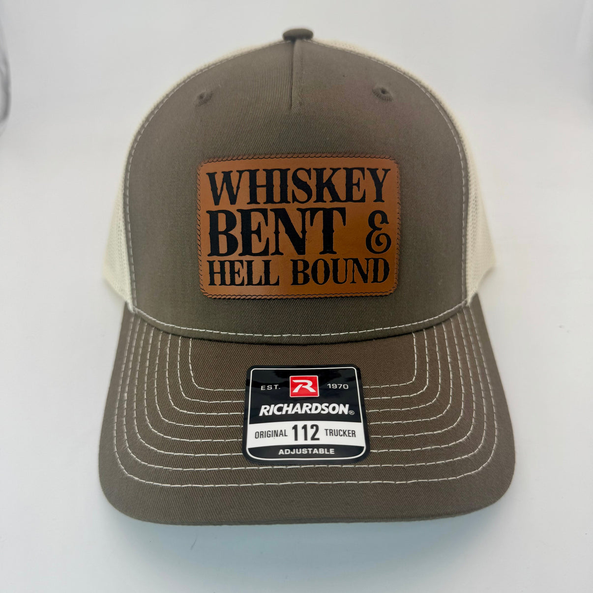 Whisky Bent & Hellbound 112FP Richardson Patched Hats