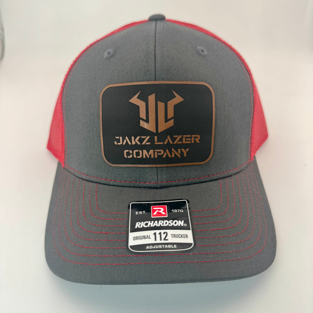 JAKZ Lazer Company Rectangle 112 Richardson Patched Hats