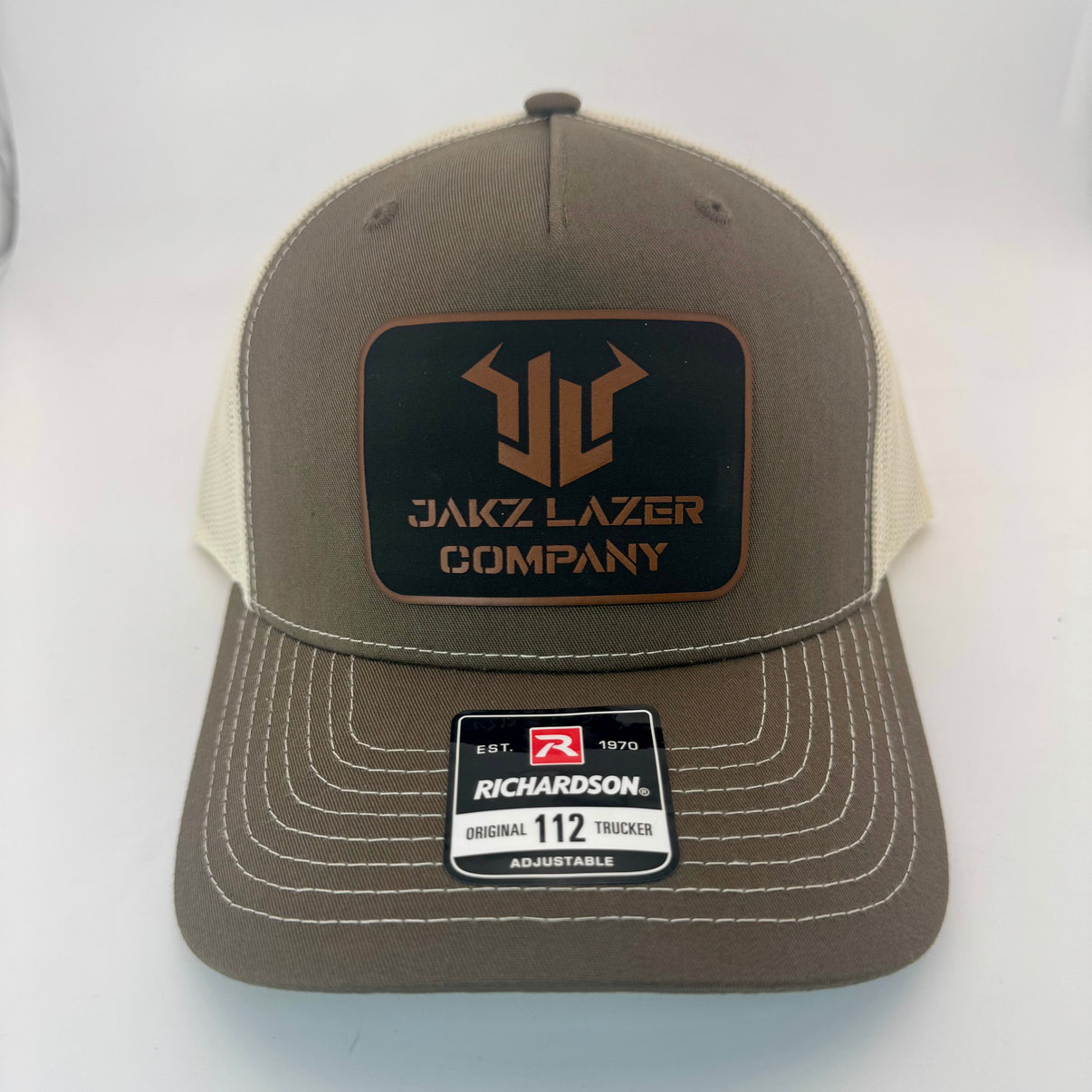 JAKZ Lazer Company Rectangle 112FP Richardson Patched Hats