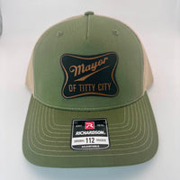 Mayor of Titty City 112FP Richardson Patched Hats