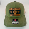 F*ck Your Feelings Rectangle 112FP Richardson Patch Hat