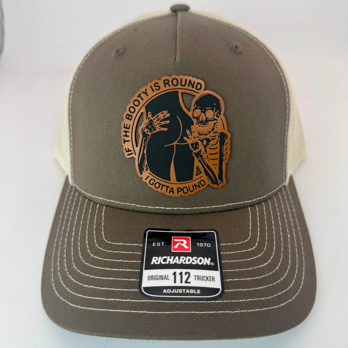 If The Booty Round 112FP Richardson Patched Hats