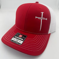 3 Nail Cross 112 Richardson Snapback Hat