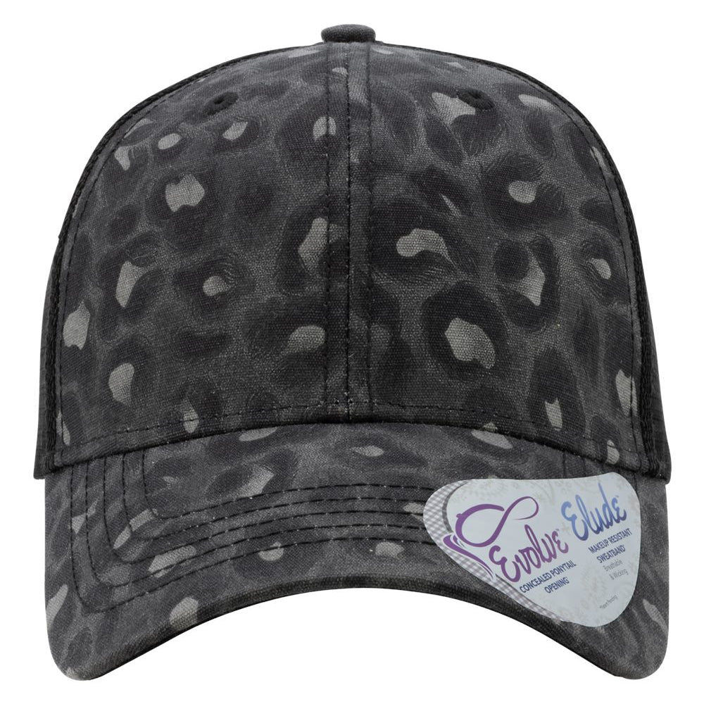 Infinity Women's Ponytail Adjustable Snapback Custom Hats