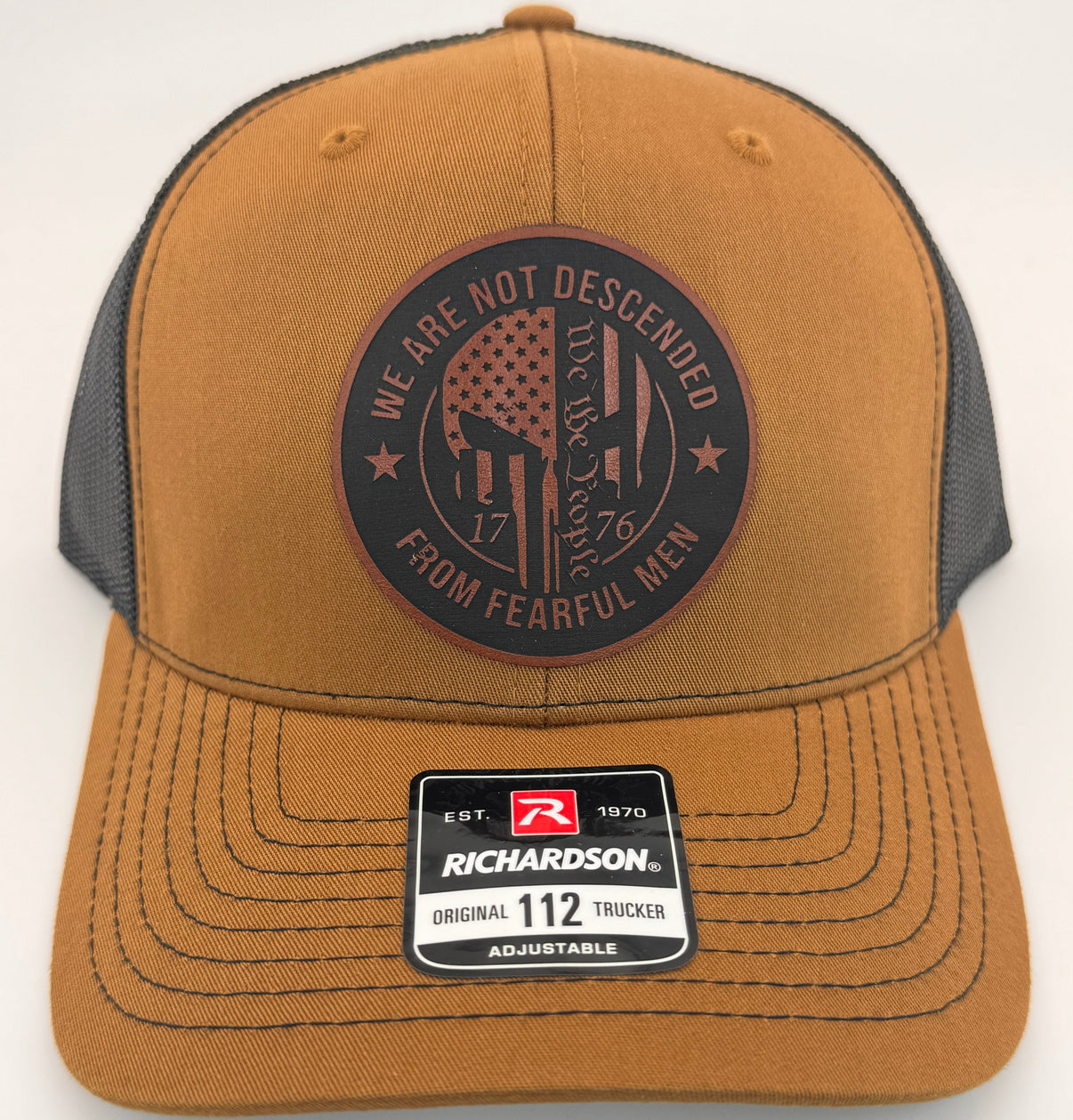 We are not Descended From Fearful Men 112 Richardson Patch Hat