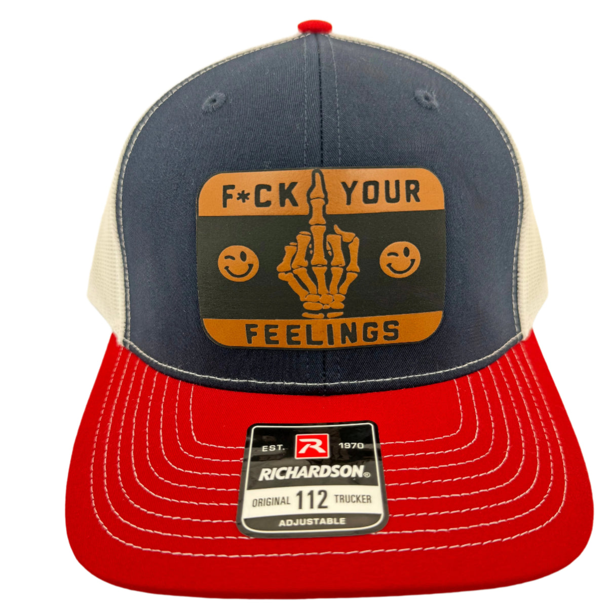 F*ck Your Feelings Rectangle 112 Richardson Patch Hat