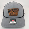 Gray cap with Little Pecker Club logo and Richardson label on a white background