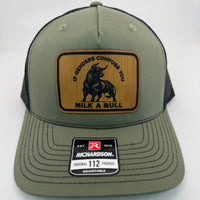 Milk A Bull 112FP Richardson Patched Hats