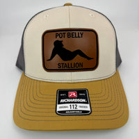 Pot Belly Stallion 112 Richardson patched hat