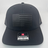 Patched hat 112 Richardson Black Flag Patch hat