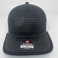 Patched hat 112 Richardson Black Flag Patch hat