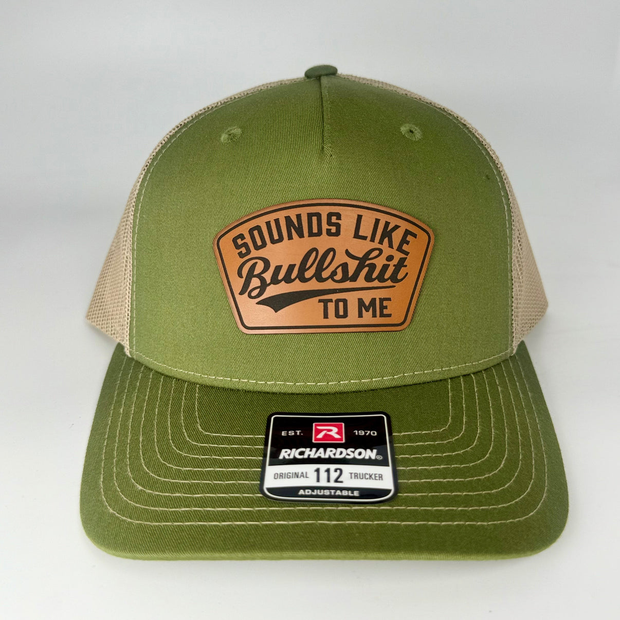 Sounds Like Bullsh!t To Me 112FP Richardson Patched Hats