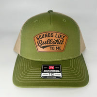Sounds Like Bullsh!t To Me 112FP Richardson Patched Hats