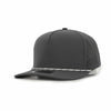 Custom Hats 1010 Hat Dark Grey 1010 Adjustable Snapback 5 Panel Rope Hats Custom Patch Hats Patch Hat