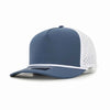 Custom Hats 1010 Hat Deep Blue and White 1010 Adjustable Snapback 5 Panel Rope Hats Custom Patch Hats Patch Hat