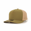 Custom Hats 1010 Hat Green and Tan 1010 Adjustable Snapback 5 Panel Hats Custom Patch Hats Patch Hat