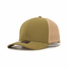 Custom Hats 1010 Hat Green and Tan 1010 Adjustable Snapback 6 Panel Hats Custom Patch Hats Patch Hat
