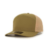Custom Hats 1010 Hat Green and Tan 1010 Adjustable Snapback 7 Panel Hats Custom Patch Hats Patch Hat
