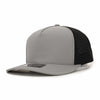 Custom Hats 1010 Hat Grey and Black 1010 Adjustable Snapback 5 Panel Hats Custom Patch Hats Patch Hat