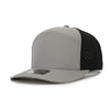 Custom Hats 1010 Hat Grey and Black 1010 Adjustable Snapback 7 Panel Hats Custom Patch Hats Patch Hat