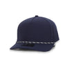 Custom Hats 1010 Hat True Navy 1010 Adjustable Snapback 5 Panel Rope Hats Custom Patch Hats Patch Hat