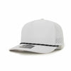 Custom Hats 1010 Hat White 1010 Adjustable Snapback 5 Panel Rope Hats Custom Patch Hats Patch Hat