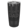 Custom Hats Black - Ghost Black Engravable 20oz Tumbler with Slider Lid Custom Patch Hats Patch Hat