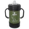 Custom Hats Kids Drinkware Olive Green 10oz Engravable Polar Camel Sippy Cup Custom Patch Hats Patch Hat