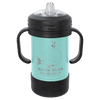 Custom Hats Kids Drinkware Teal 10oz Engravable Polar Camel Sippy Cup Custom Patch Hats Patch Hat