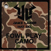 Custom Hats Leatherette Colors Fowl Play Camo Leatherette Sheets Custom Patch Hats Patch Hat