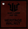 Custom Hats Leatherette Colors Heritage Walnut Leatherette Sheets Custom Patch Hats Patch Hat