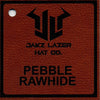 Custom Hats Leatherette Colors Pebble Rawhide Leatherette Sheets Custom Patch Hats Patch Hat