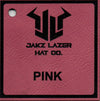 Custom Hats Leatherette Colors Pink Leatherette Sheets Custom Patch Hats Patch Hat