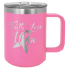 Custom Hats Mugs Pink Polar Camel 15 oz. Olive Green Vacuum Insulated Mug with Slider Lid Custom Patch Hats Patch Hat