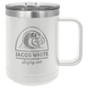 Custom Hats Mugs White Polar Camel 15 oz. Olive Green Vacuum Insulated Mug with Slider Lid Custom Patch Hats Patch Hat