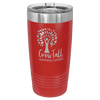 Custom Hats Red Engravable 20oz Tumbler with Slider Lid Custom Patch Hats Patch Hat